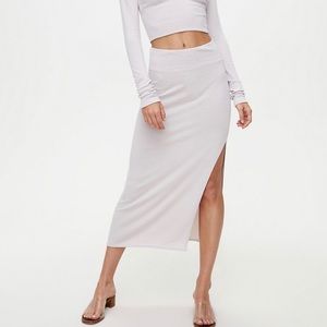 High-waisted Wilfred Free Maxi Skirt - XS